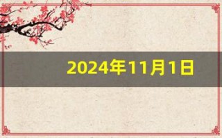 2024年11月1日(2024年11月1日农历)