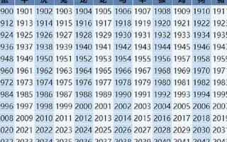 属马的年份(属马的年份有哪些)